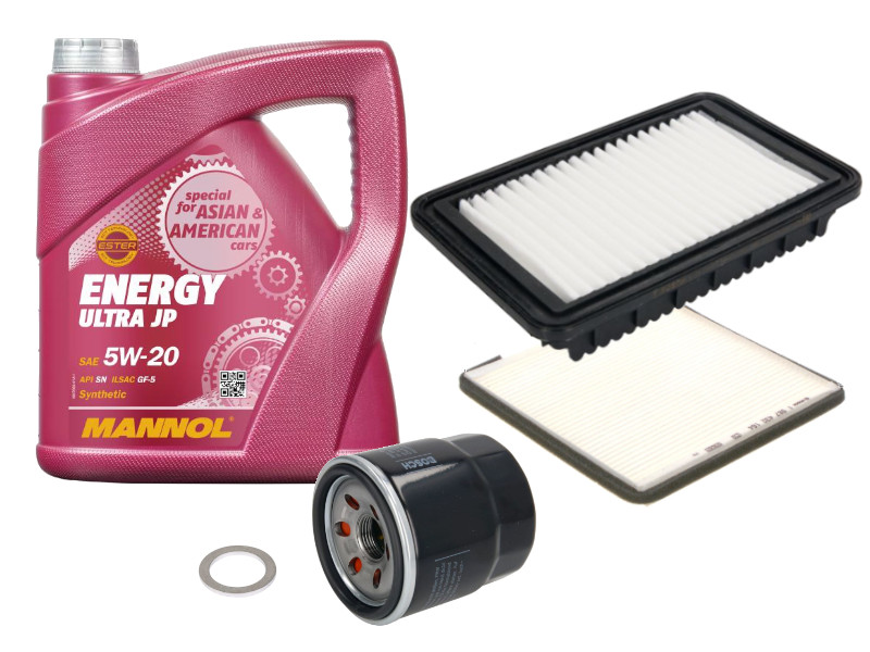 Stort Service Kit - Inkl olie (Picanto)